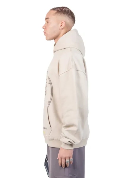 ALESSANDRO MAGNO ALESSANDRO MAGNO HOODIE  OFF WHITE