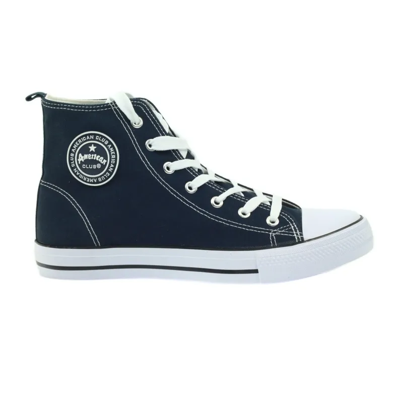 American Club Amerikaanse marineblauwe herensneakers
