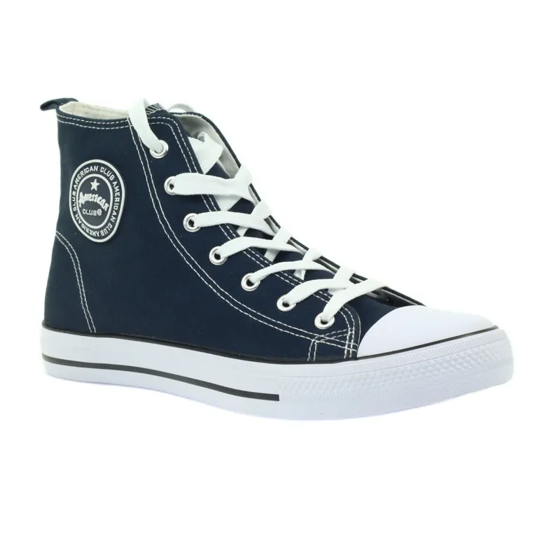 American Club Amerikaanse marineblauwe herensneakers