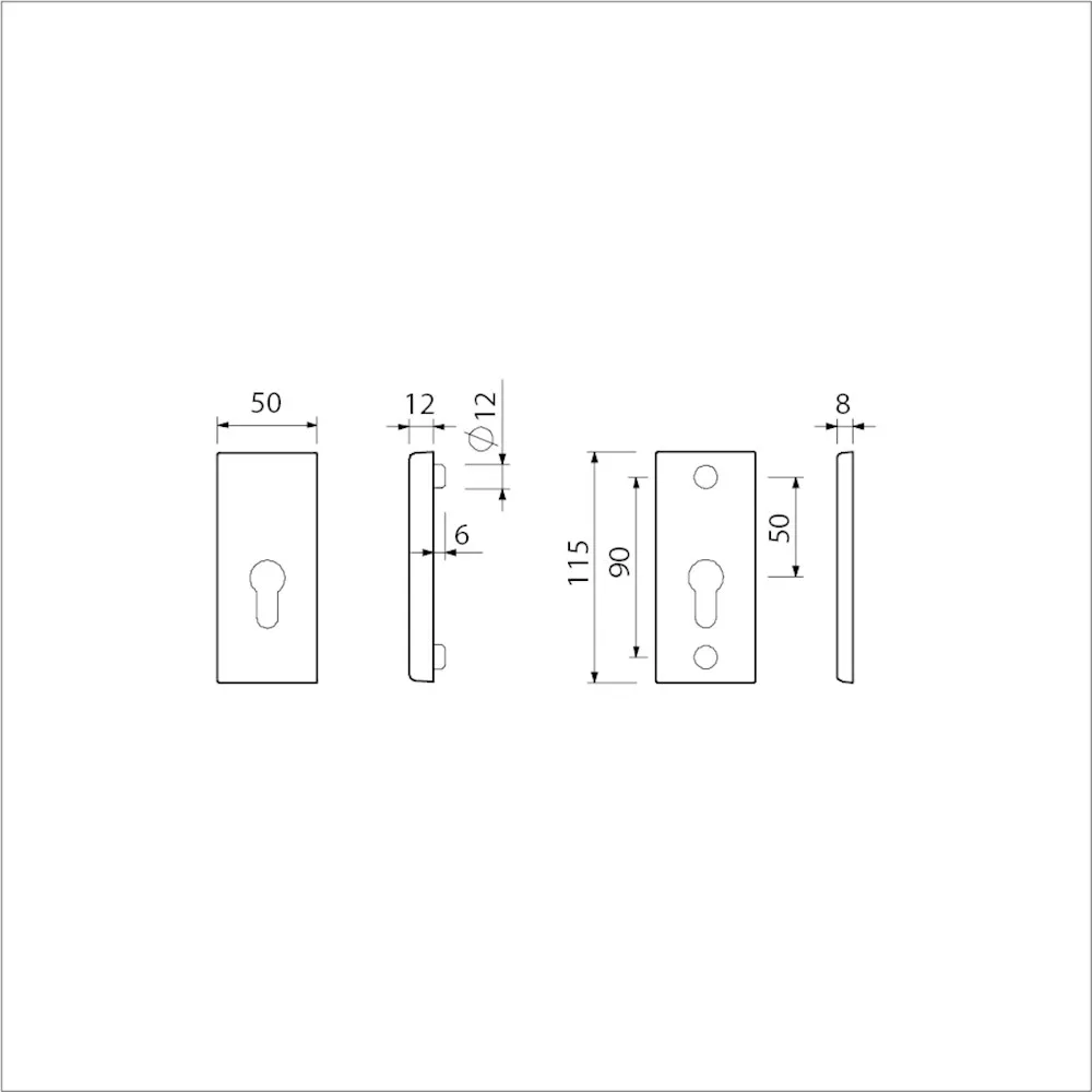 Ami Rozet veiligheid, PC F1 115/50pc