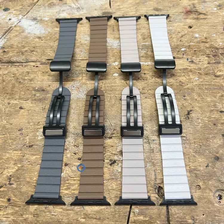 Apple Watch 45mm magneet bandje: Offwhite