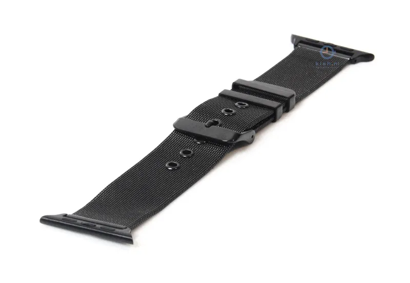 Apple watch horlogeband zwart milanees (42mm/44mm)