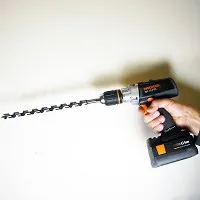 BOHRCRAFT SLANGENBORENSET 460 MM MET 6KANT SCHACHT IN HOUTEN KIST, 6DELIG
