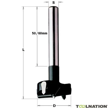 CMT 512.420.11 Cylinderkopboor met cylindrische schacht 42mm