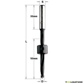 CMT 540.120.11 Lange drevelboor 12mm, schacht 8x30