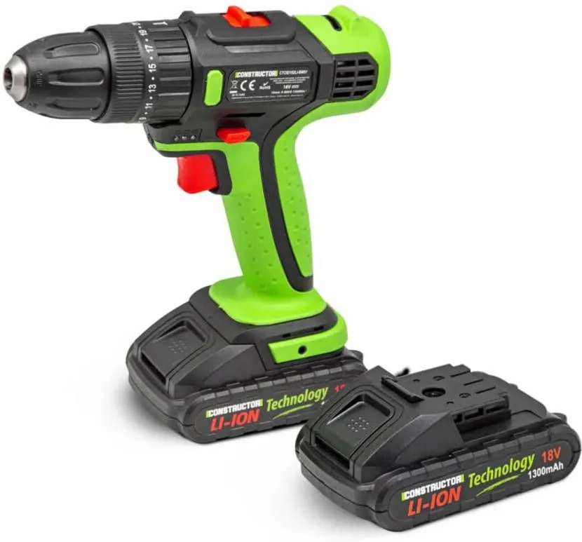 Constructor Klopoormachine/schroevendraaier 18 V