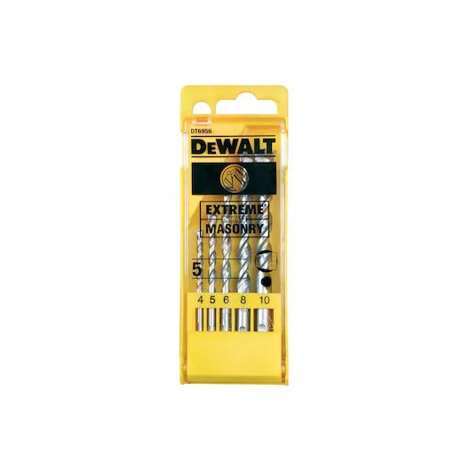 DeWalt 5-delige steenboren set