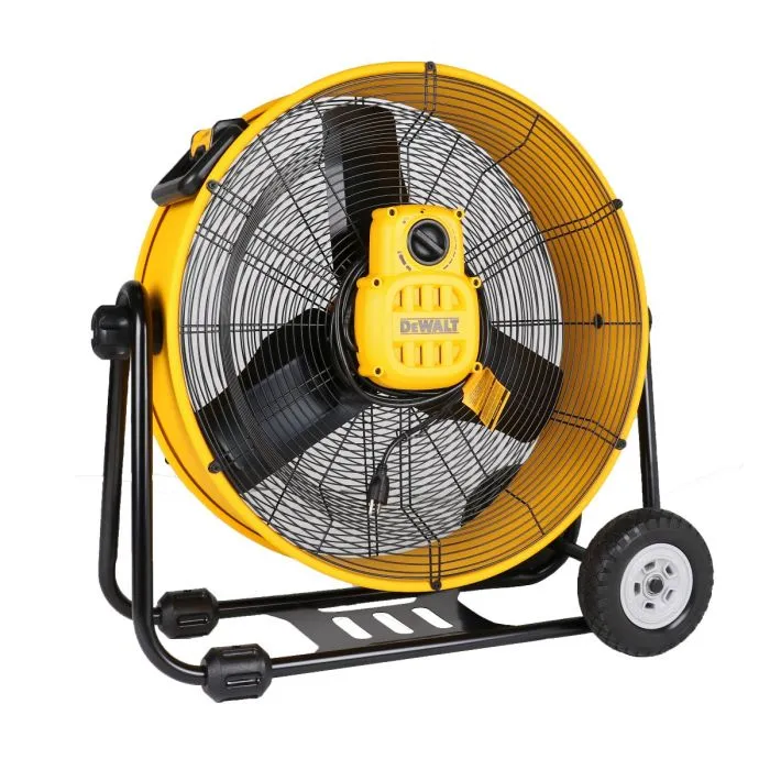 DeWALT DXF2475 Industriële Ventilator 60cm op wielen drum ventilator
