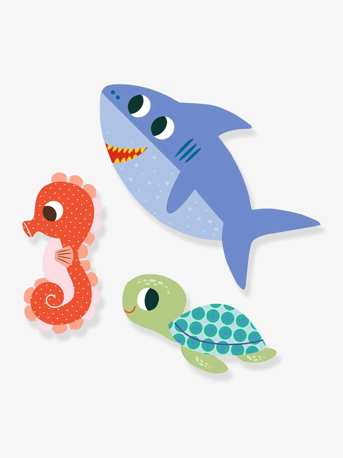 DJECO  62 DIERENSTICKERS  DJECO  GROEN