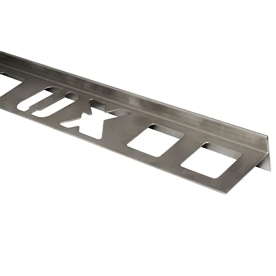 Doucheafloopprofiel RVS geborsteld zwart 11 x 1000mm rechts