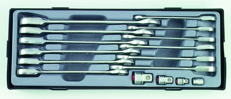 FORCE T5164 STEEKRATELSLEUTELSET 16 DELIG