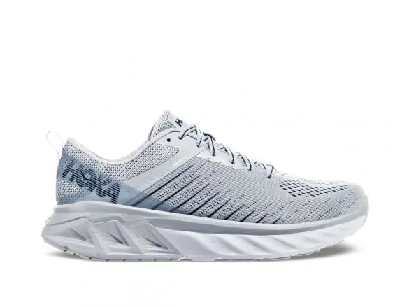 Hoka One One Arahi 3 wide hardloopschoenen wit/grijs dames