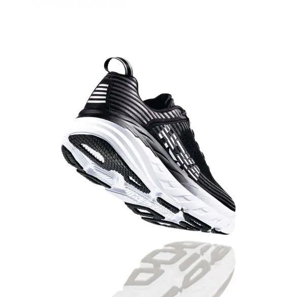 Hoka One One Bondi 6 hardloopschoenen zwart/wit heren