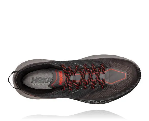 Hoka One One Speedgoat 4 trail hardloopschoenen antraciet heren
