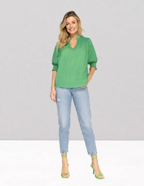 IBANA TESCA  BLOUSES  DAMES  GROEN