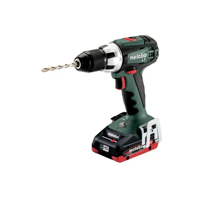 METABO BS18LT 18V BOORMACHINE / SCHROEFMACHINE MET 2 LIHD ACCU'S 4,0AH, LADER IN KOFFER  602102800
