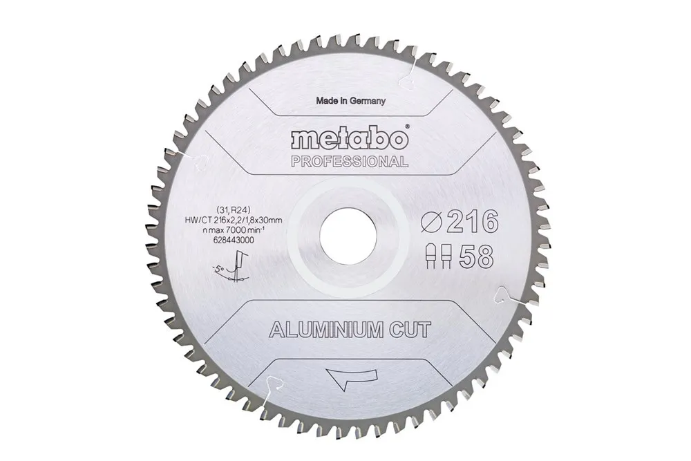 METABO CIRKELZAAGBLAD ALUMINIUM CUT PR
