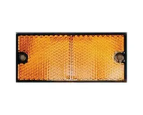 Reflector 90 x 40mm schroef oranje
