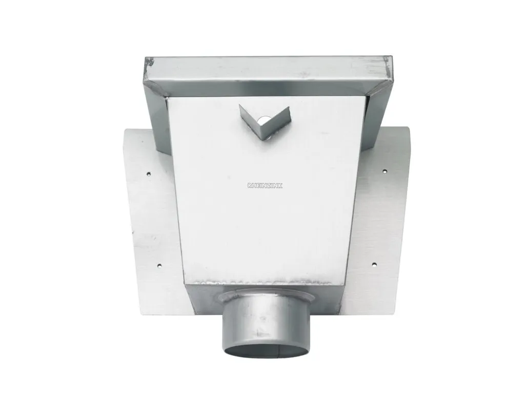 RHEINZINK VERGAARBAK VIERKANT  Ø80MM  1640000200