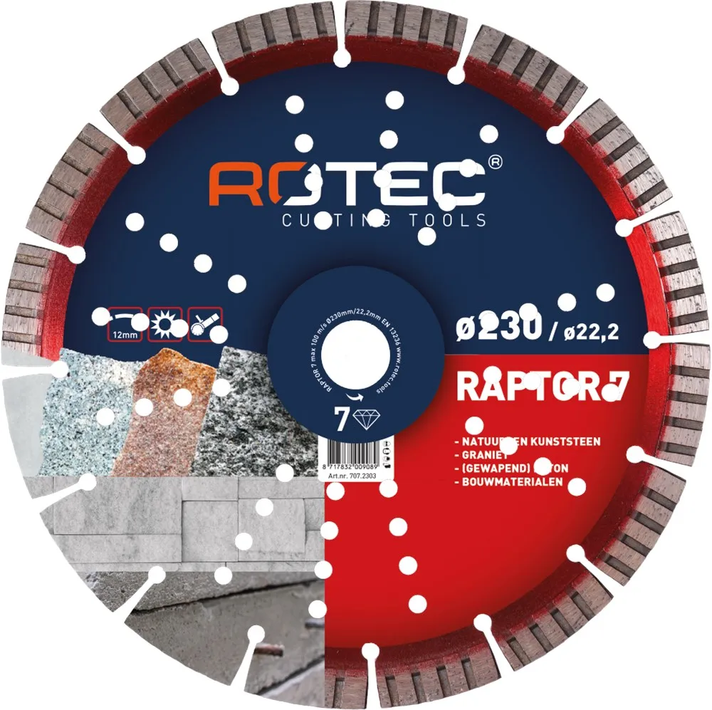 ROTEC DIAMANTZAAGBLAD 'K12'