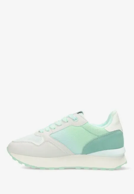 Sneaker Juju Groen / Blauw