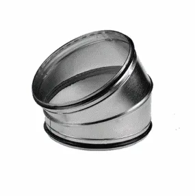 Spiralo bocht 15gr - rubberen afdichting, 80mm - SBG 80 15