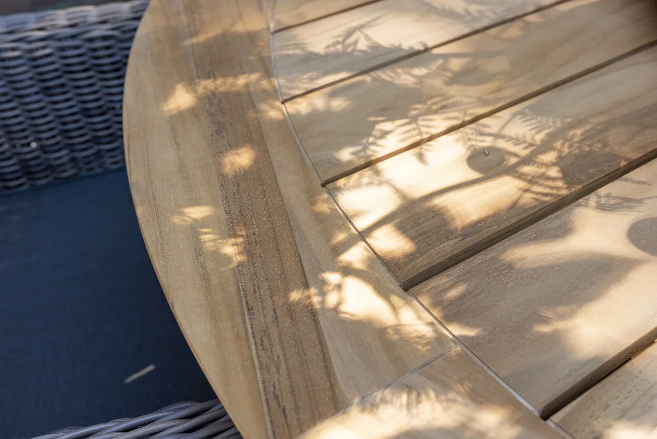 Taste 4SO Prado dining tuintafel 160øx75 cm rond teak Taste 4SO