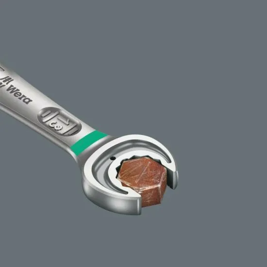 WERA JOKER 6000 STEEK EN RINGRATELSLEUTEL 17X224MM