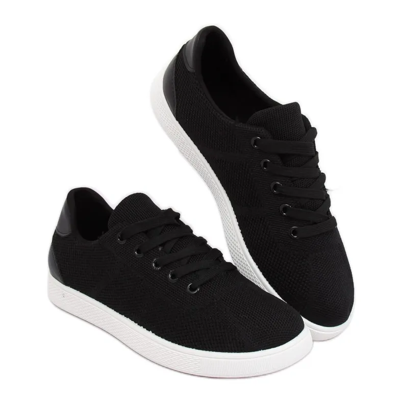 ZWARTE DAMESSNEAKERS 7062Y ZWART