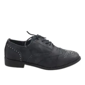 Zwarte jazzschoenen Ćwieki 138-P